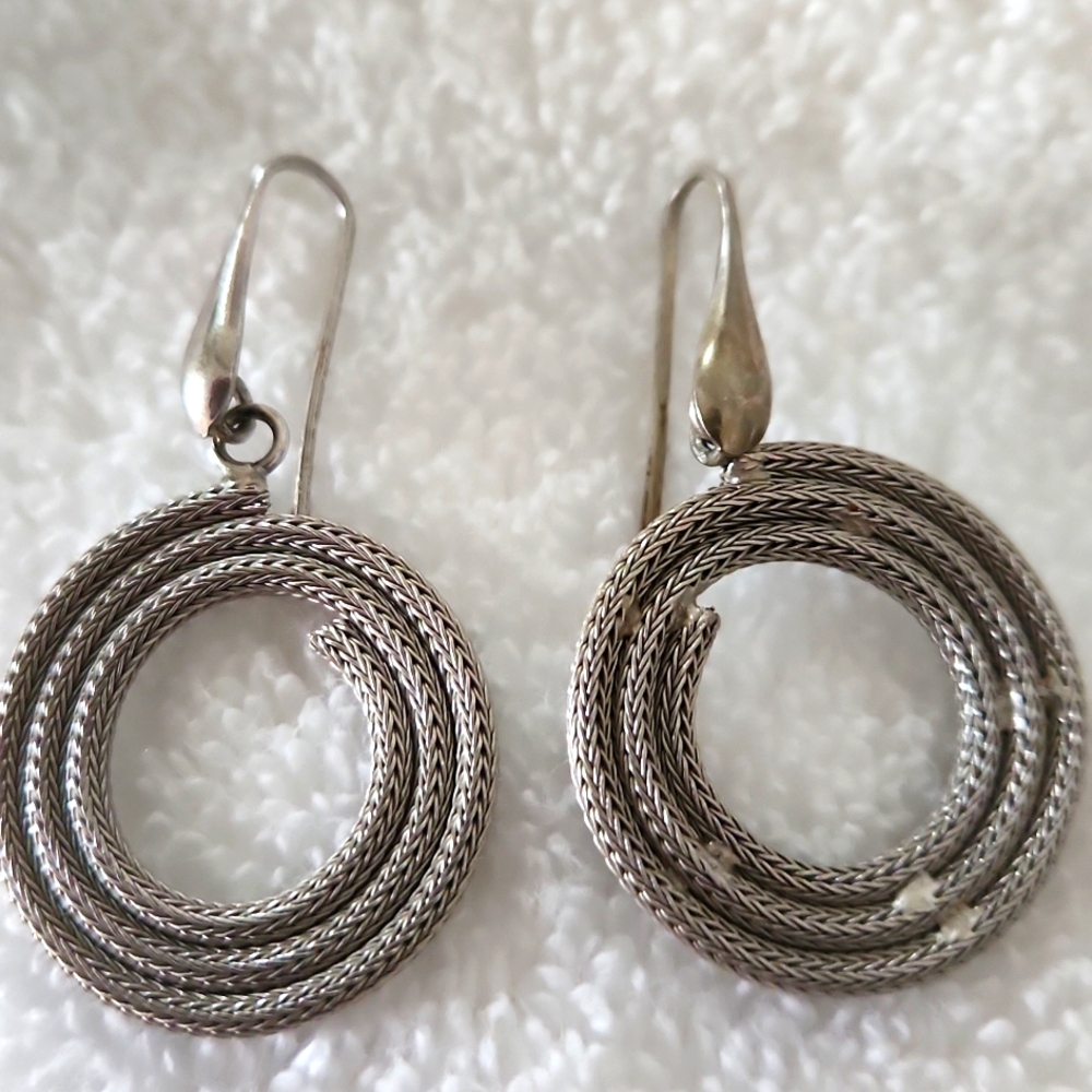 Sterling silver earrings